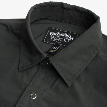 FrizmWORKS Nylon String Shirt Jacket, Teal, Detail Shot 3