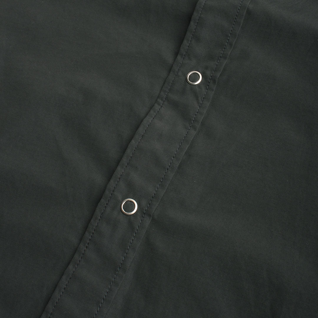 FrizmWORKS Nylon String Shirt Jacket, Teal, Detail Shot 4