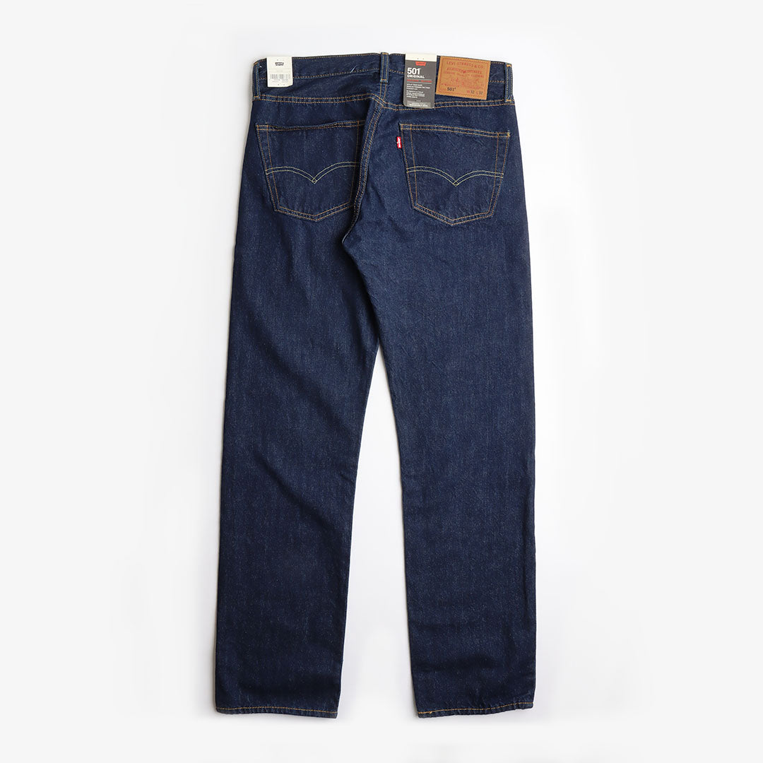 Levis 501 Original Fit Jeans, One Wash, Detail Shot 3