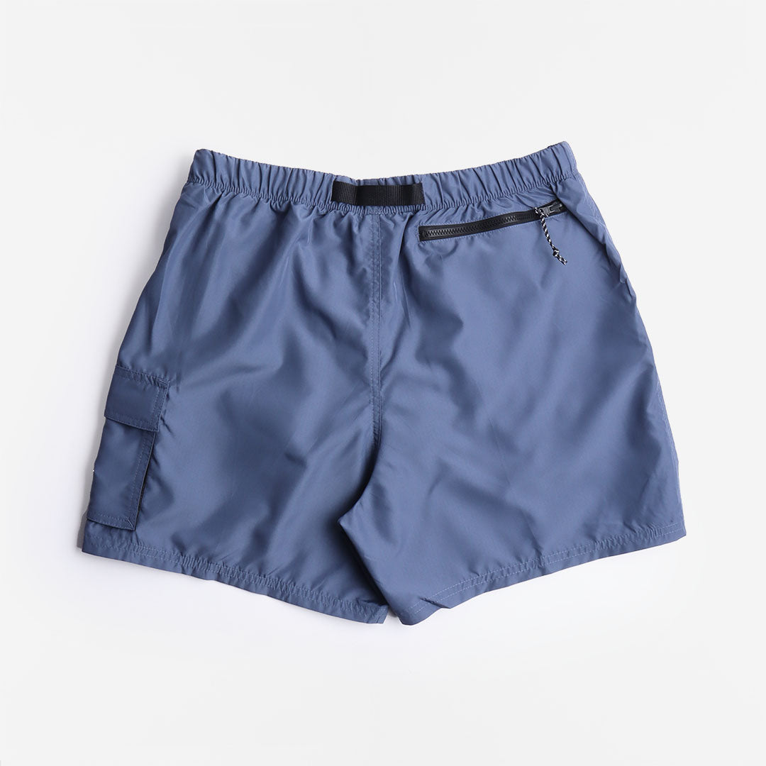 Nike Swim Belted Packable 5" Shorts, Diffused Blue, Detail Shot 2