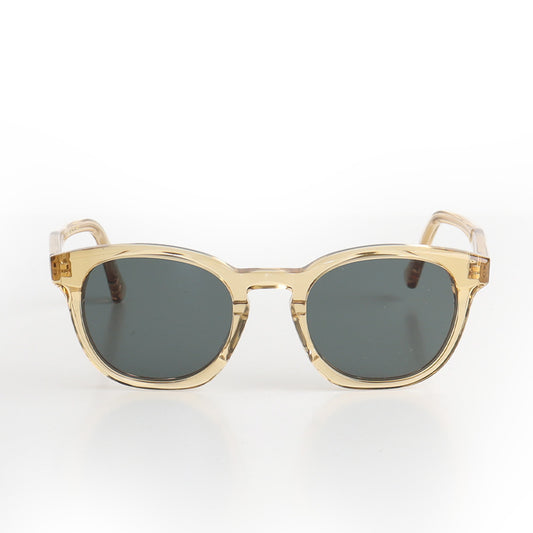 Oscar Deen Morris Sunglasses, Treacle Olive, Detail Shot 1