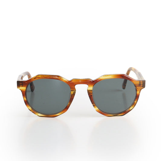 Oscar Deen Pinto Sunglasses, Havana Olive, Detail Shot 1