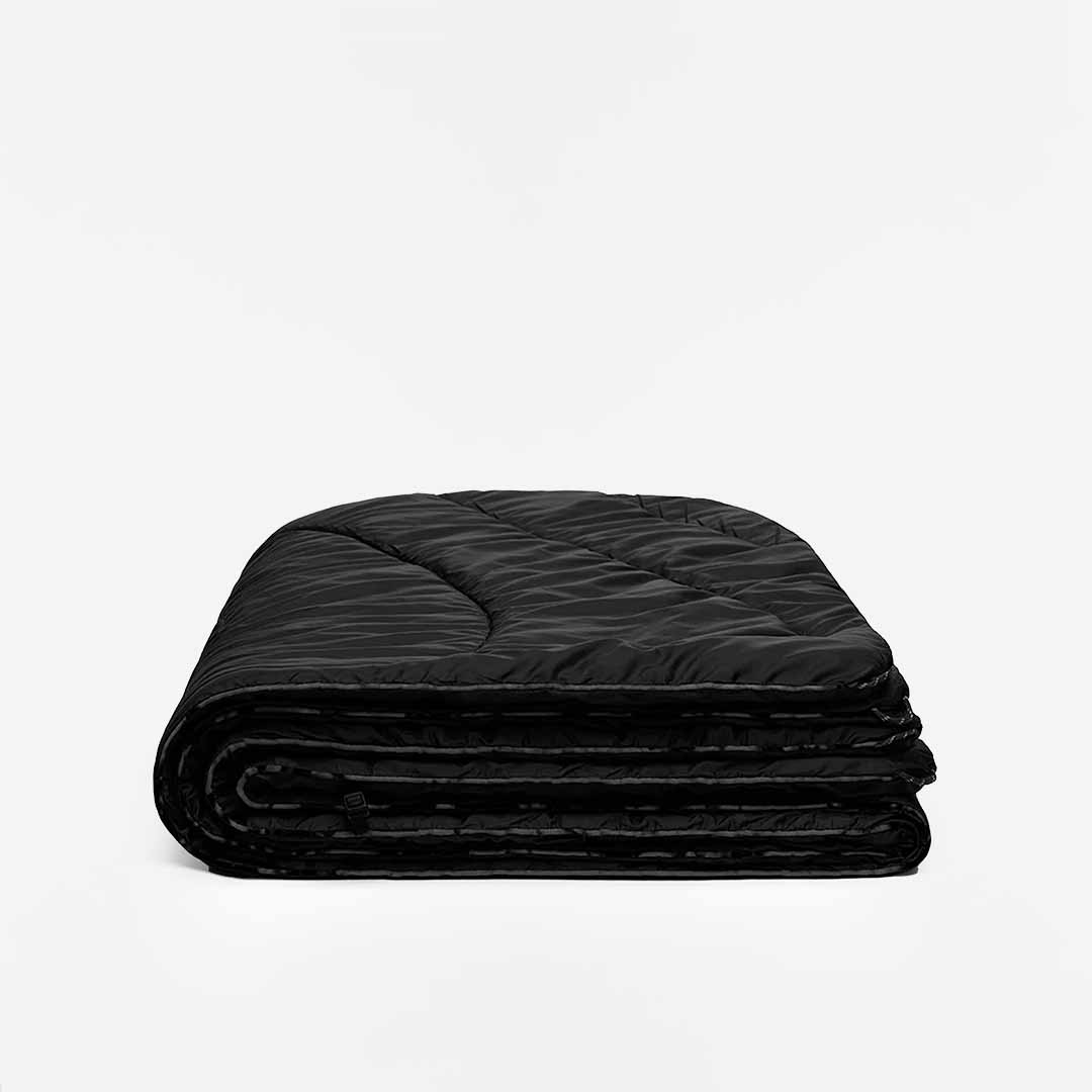 Rumpl Solid Puffy Blanket, Black, Detail Shot 3