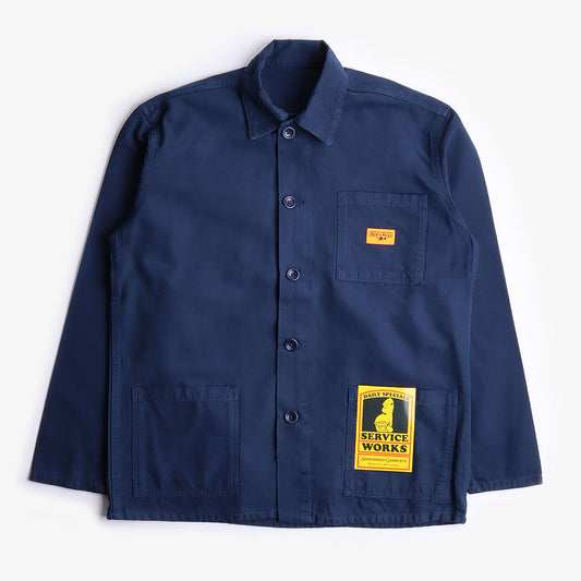 Service Works Coverall Jacket, Navy, Detail Shot 1
