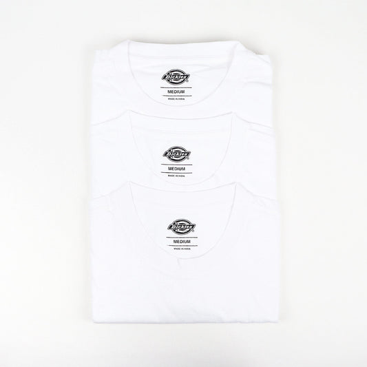 Dickies T-Shirt 3-Pack, White, Detail Shot 1