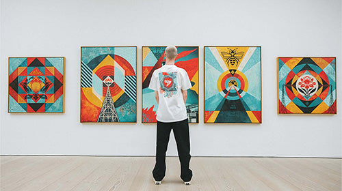 Obey clothing at Urban Industry - Into the Gallery