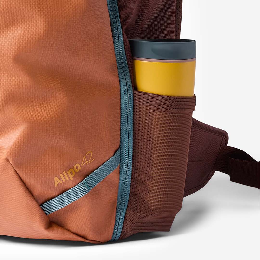 Cotopaxi Allpa 42L Travel Pack, Whiskey, Detail Shot 5
