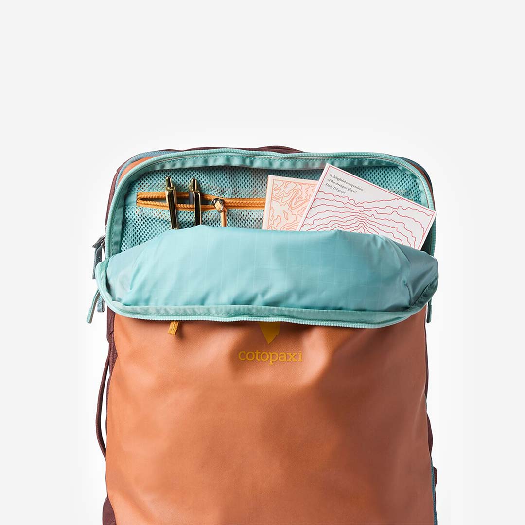 Cotopaxi Allpa 42L Travel Pack, Whiskey, Detail Shot 4
