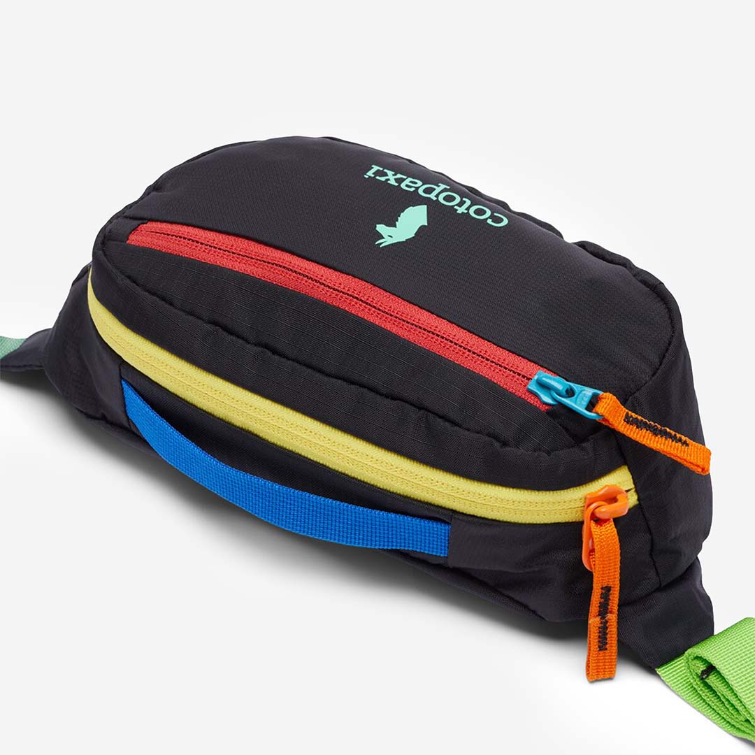 Cotopaxi Kapai 1.5L Hip Pack, Del Día Dark, Detail Shot 3