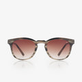A. Kjaerbede Bate Sunglasses, Striped Horn, Detail Shot 1