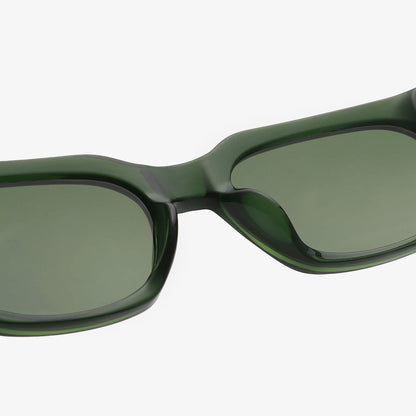 A. Kjaerbede Bror Sunglasses, Dark Green Transparent, Detail Shot 3