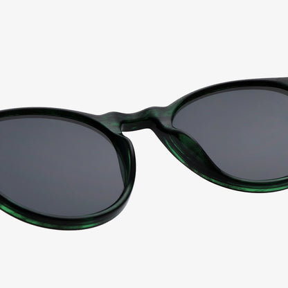 A. Kjaerbede Marvin Sunglasses, Green Marble Transparent, Detail Shot 3