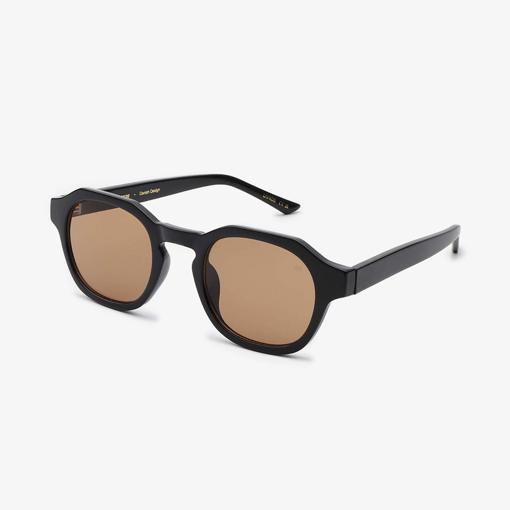 A. Kjaerbede Zan Sunglasses, Black, Detail Shot 2