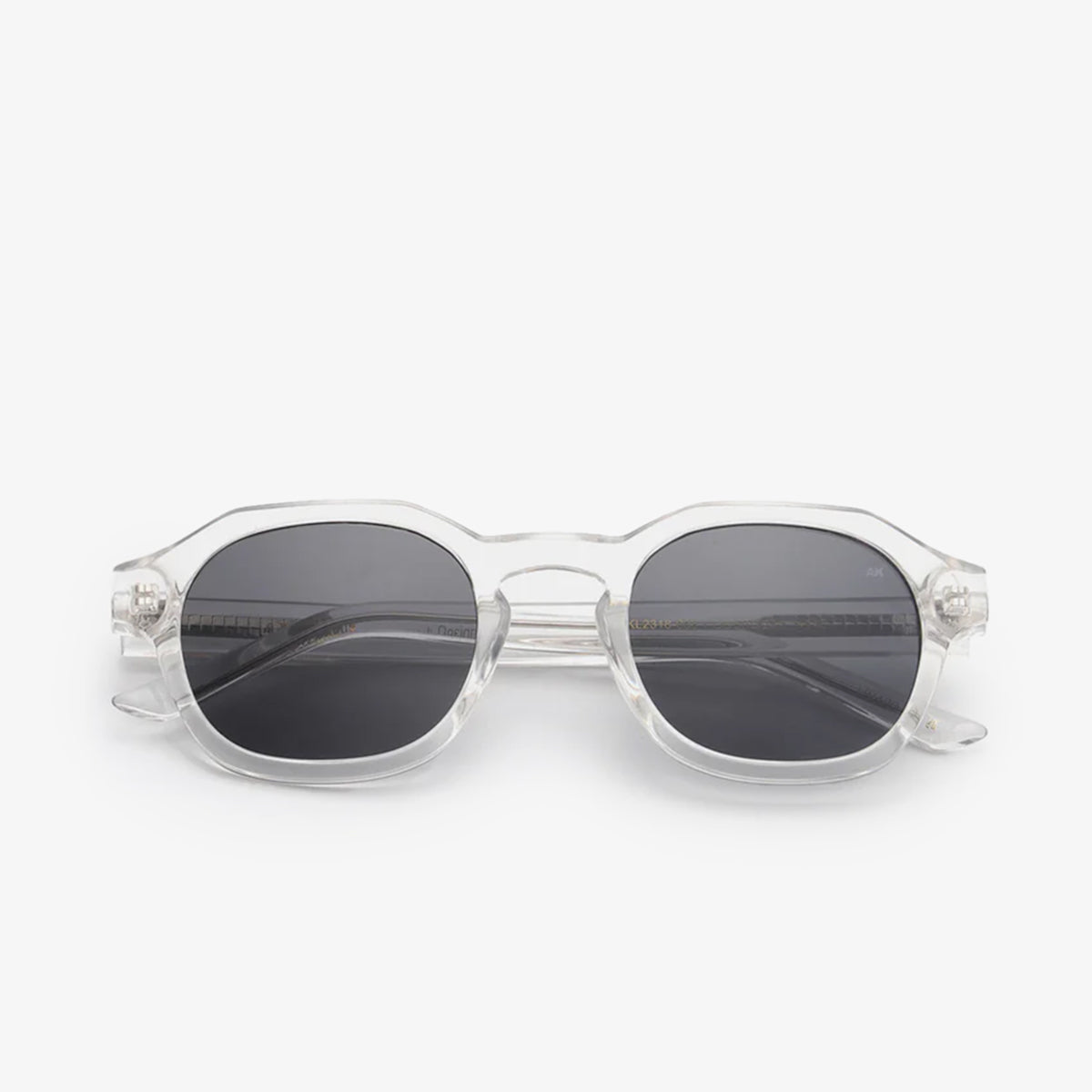 A. Kjaerbede Zan Sunglasses, Crystal, Detail Shot 3