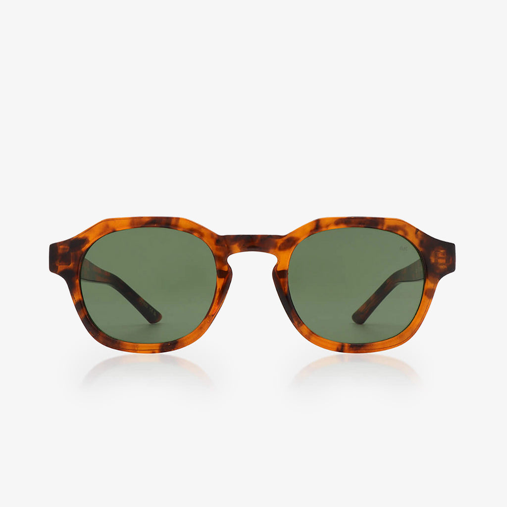 A. Kjaerbede Zan Sunglasses, Havana, Detail Shot 1