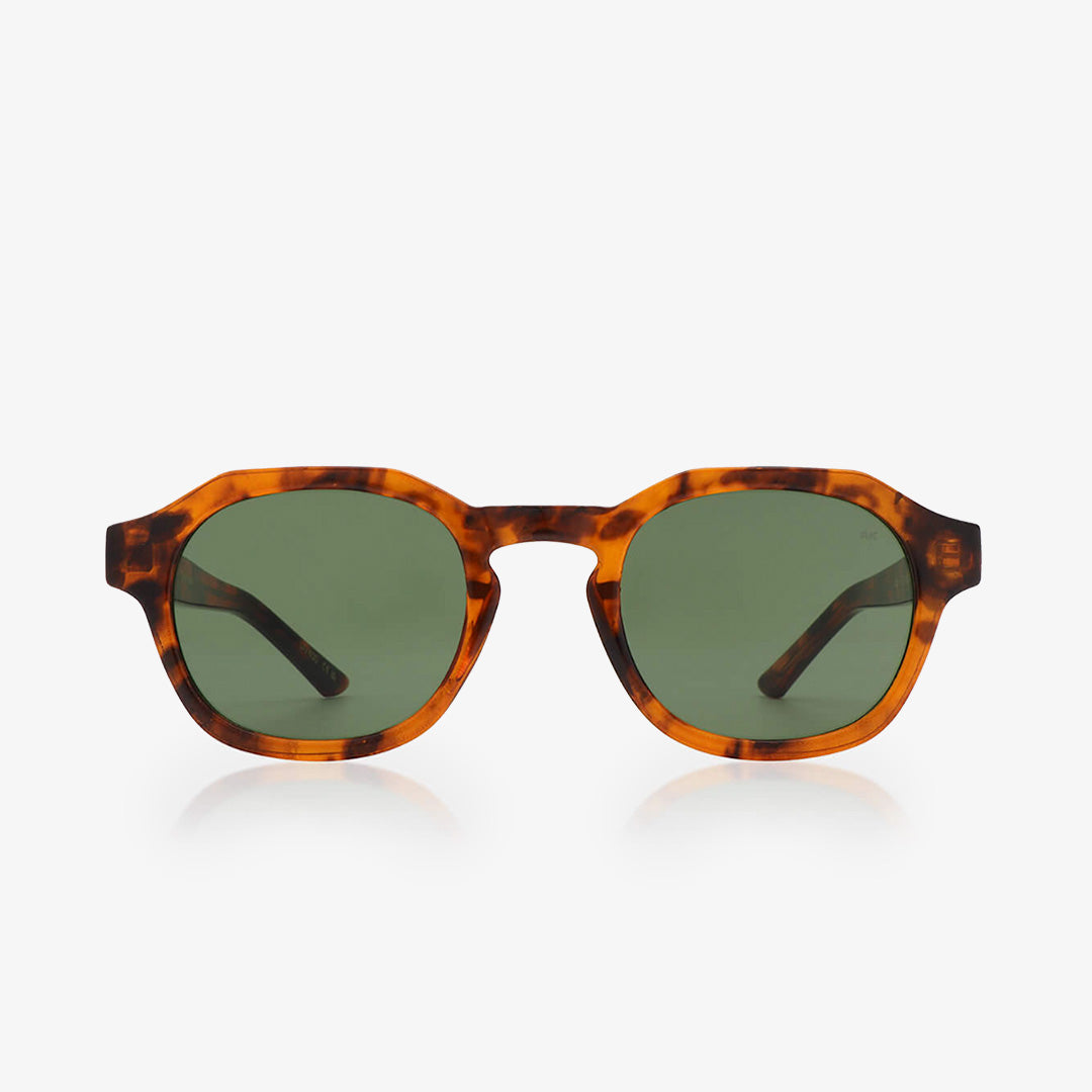 A. Kjaerbede Zan Sunglasses, Havana, Detail Shot 1