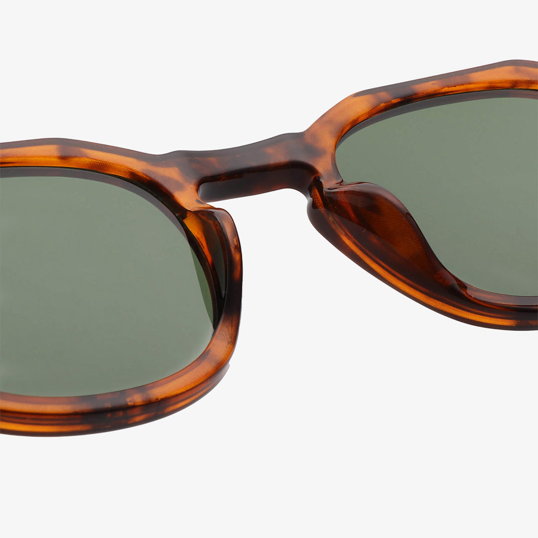 A. Kjaerbede Zan Sunglasses, Havana, Detail Shot 3