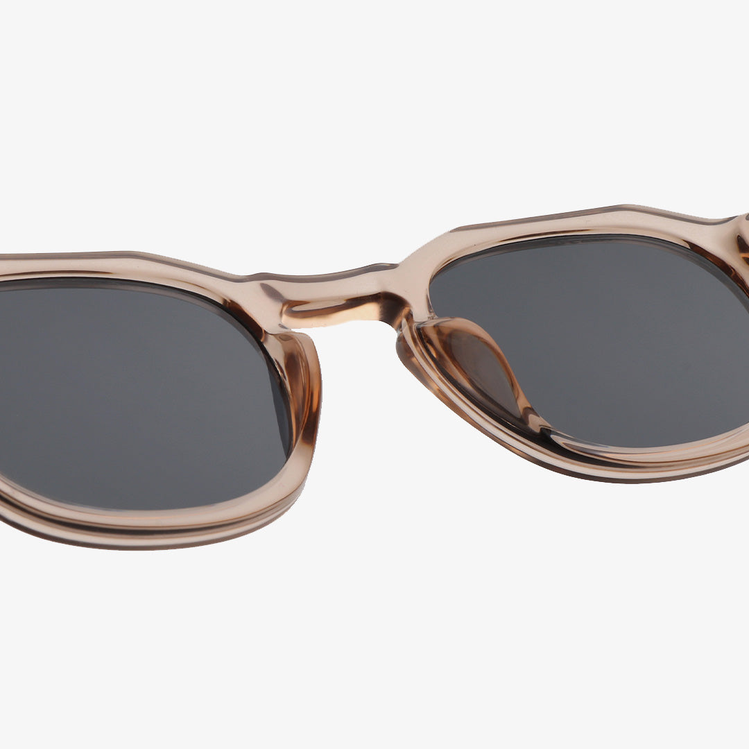 A. Kjaerbede Zan Sunglasses, Champagne, Detail Shot 3