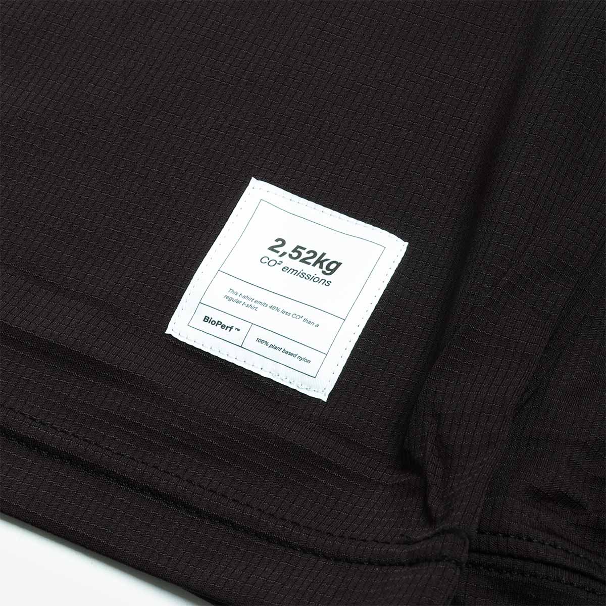 main ACT BioPerf Long Sleeve T-Shirt, Black, Detail Shot 3