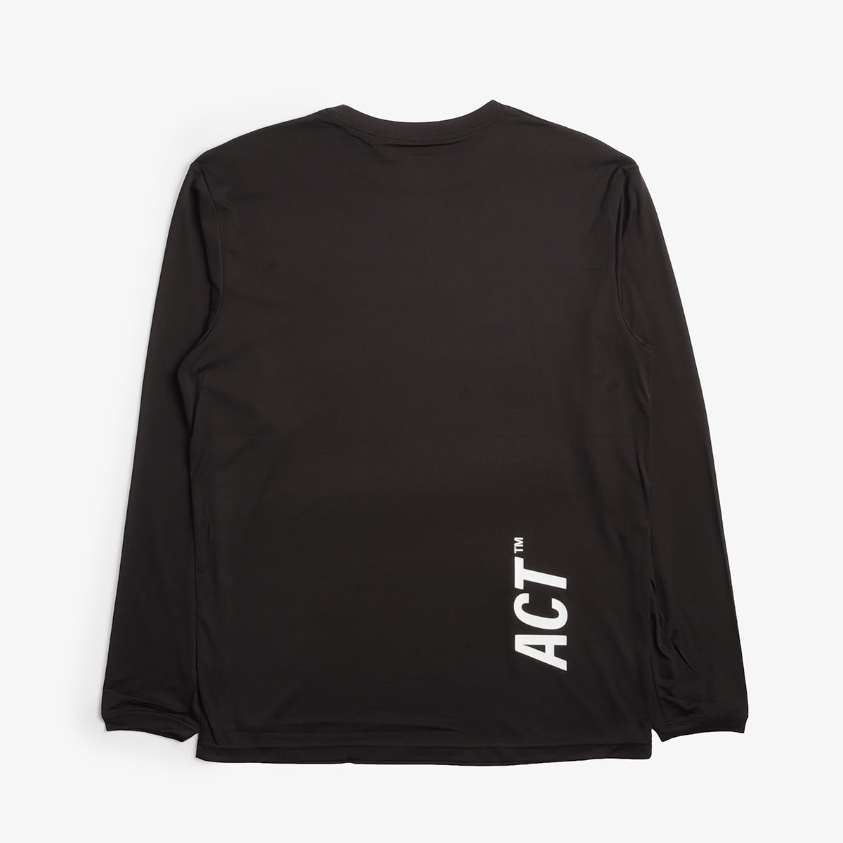 main ACT BioPerf Long Sleeve T-Shirt, Black, Detail Shot 5