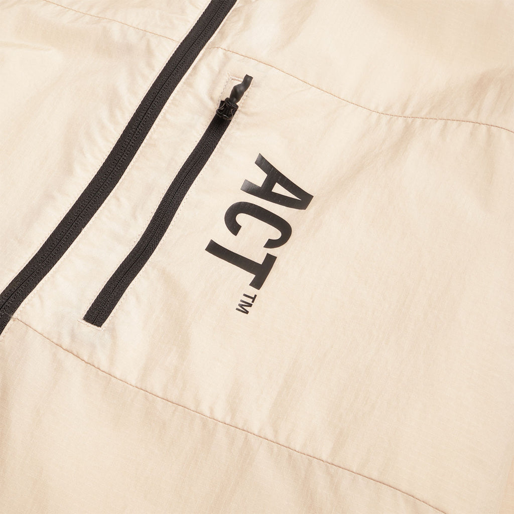 ACT BioRip WindBreaker, Beige, Detail Shot 2