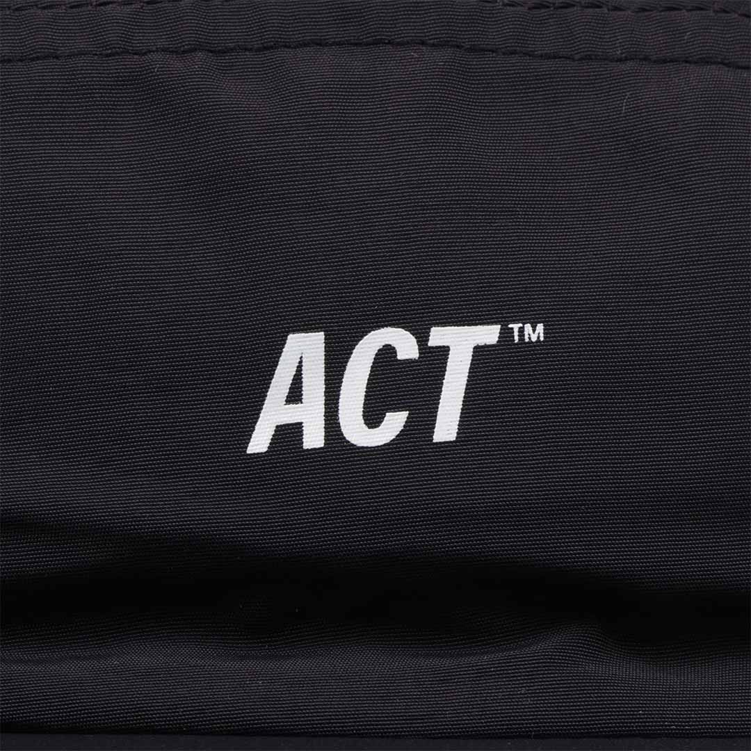 ACT ShellLight Cap, Black, Detail Shot 2