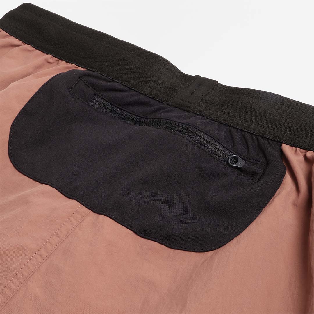 main ACT ShellLight Shorts, Terracotta, Detail Shot 7