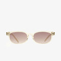A. Kjaerbede Charlie Sunglasses, Ecru Transparent, Detail Shot 1