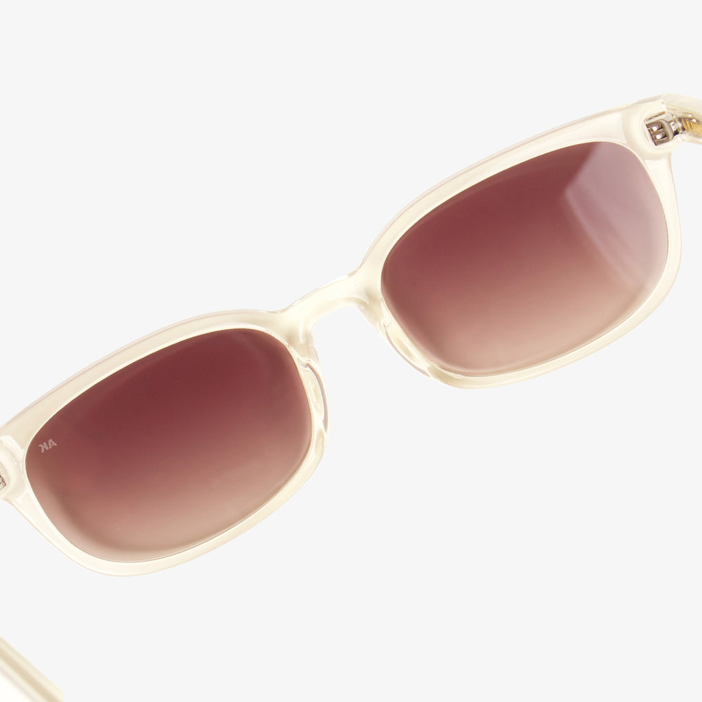 A. Kjaerbede Charlie Sunglasses, Ecru Transparent, Detail Shot 3