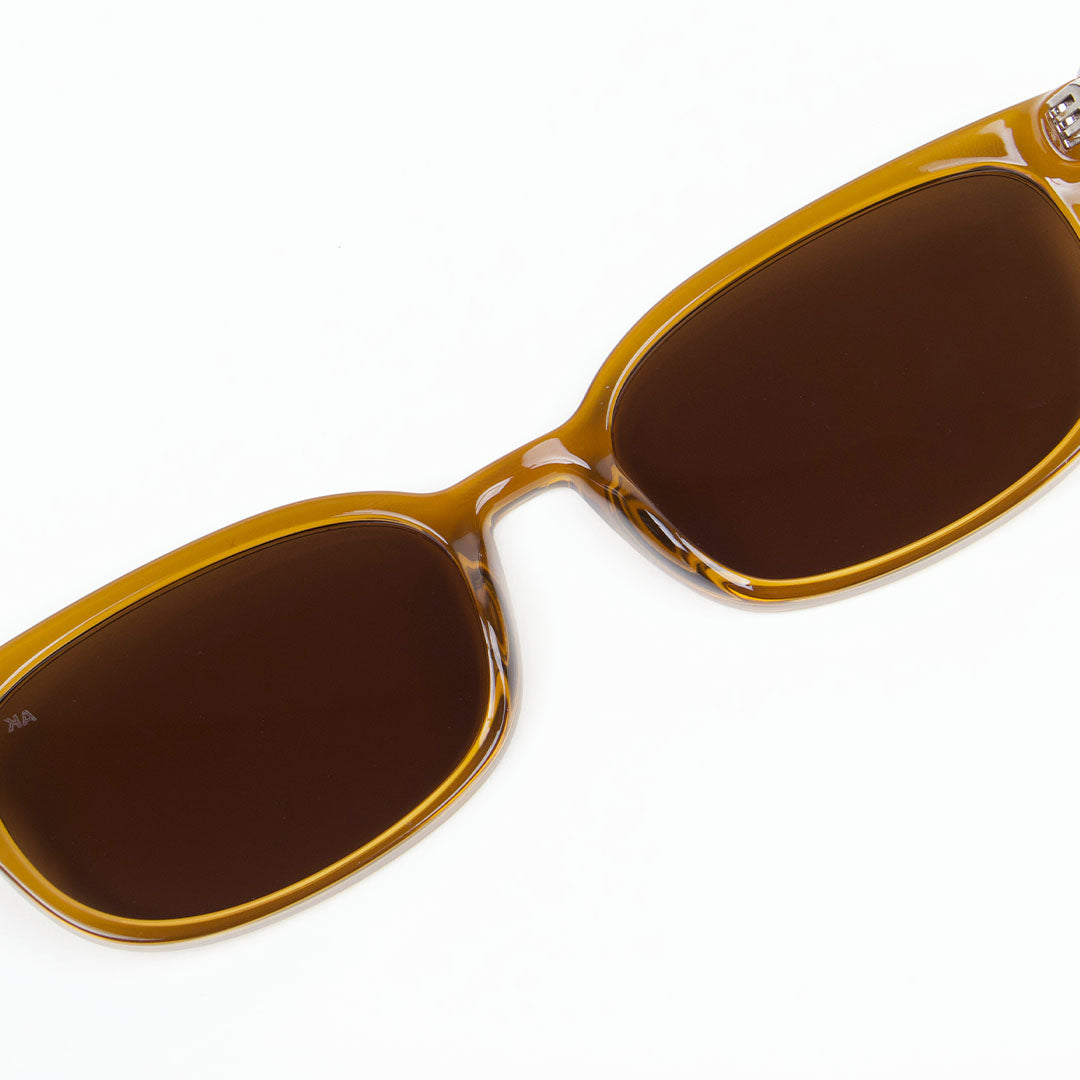 A. Kjaerbede Charlie Sunglasses, Smoke Transparent, Detail Shot 3