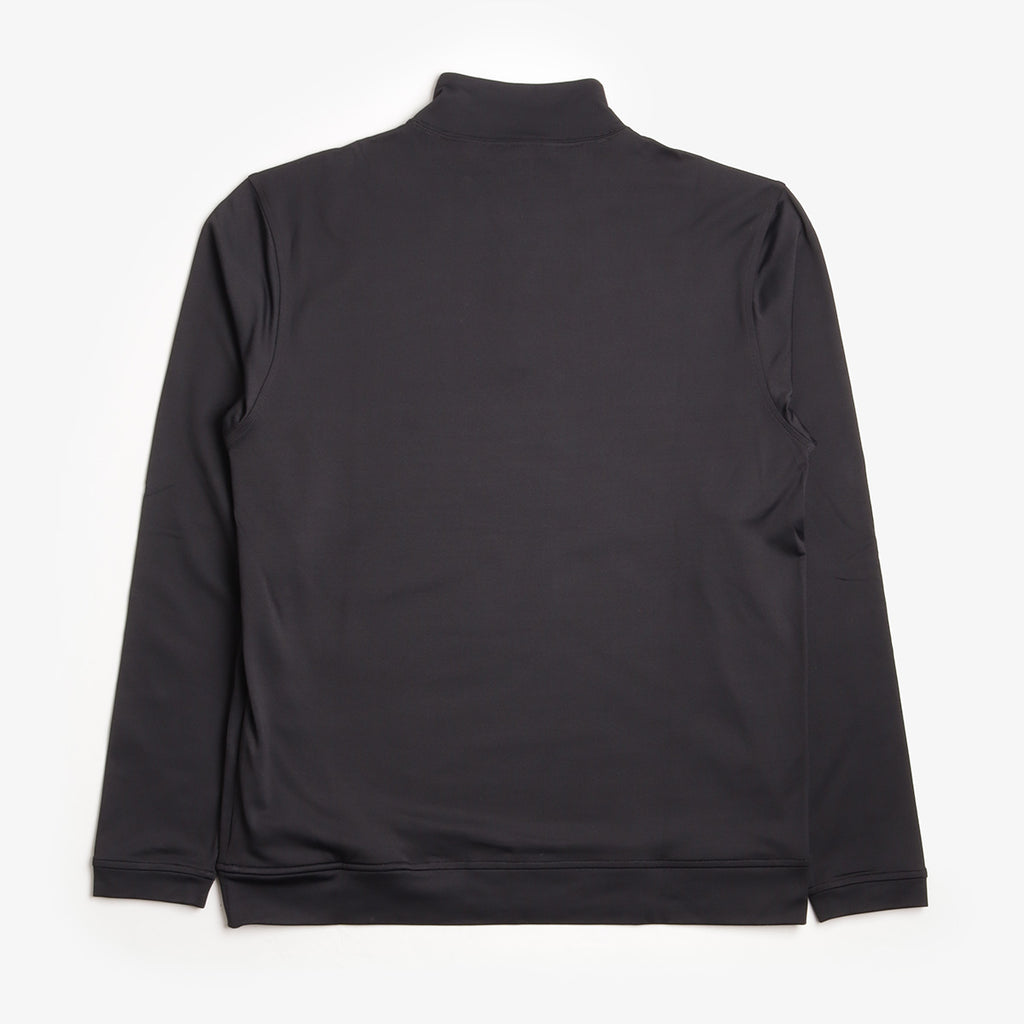 Acid Running Logo Quarter Zip Jacket, Black, Detail Shot 2