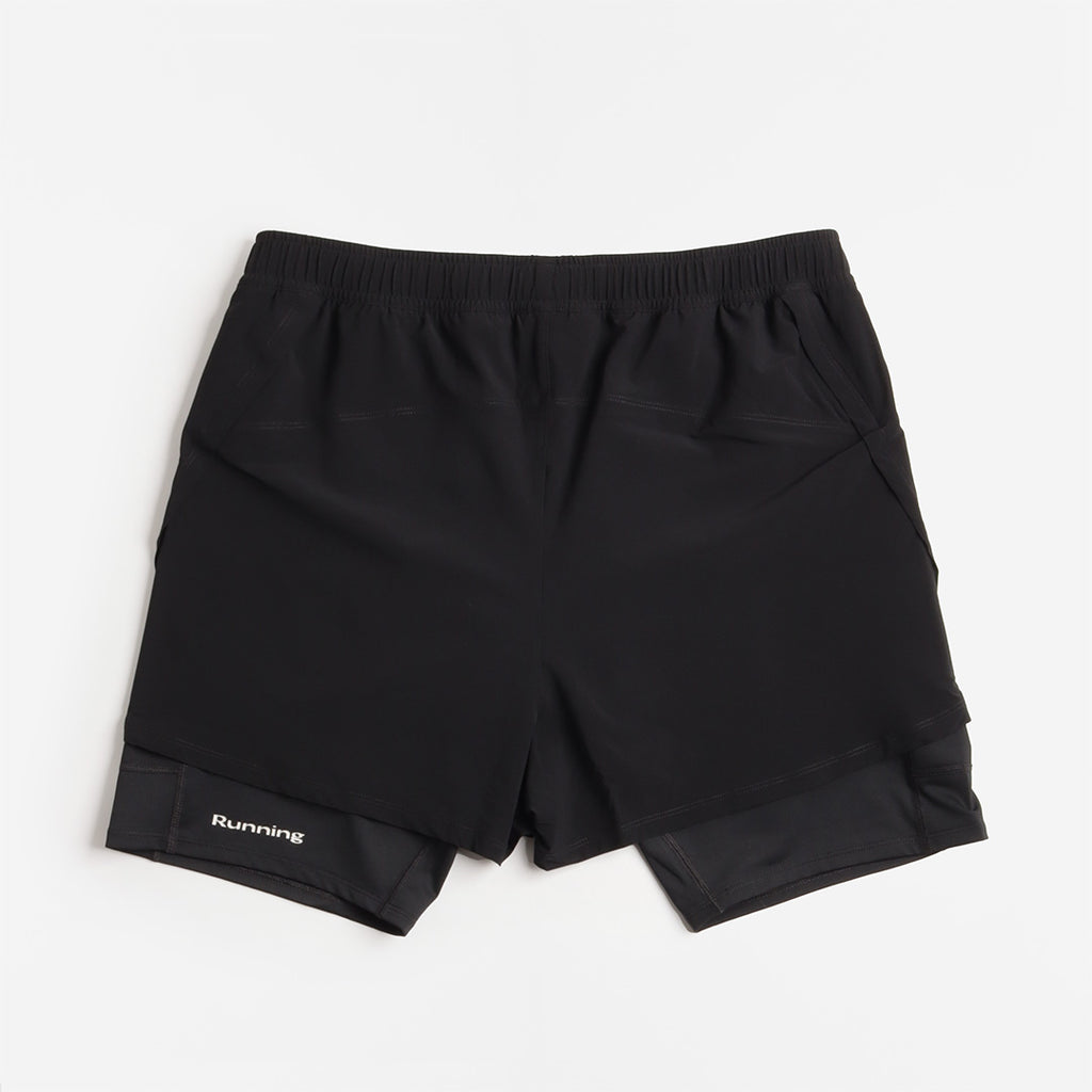 Acid Running 2-in-1 Shorts, Black, Detail Shot 4