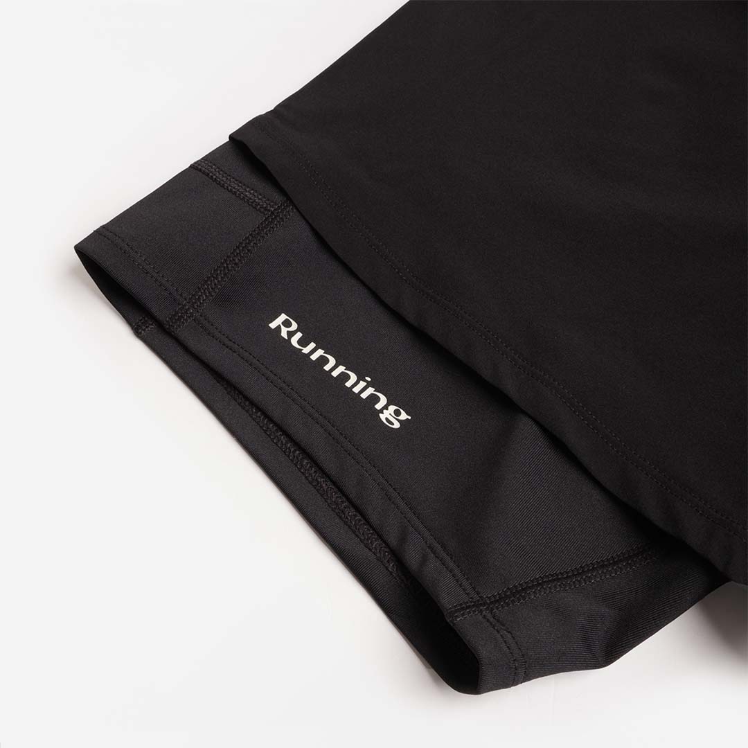 Acid Running 2-in-1 Shorts, Black, Detail Shot 5