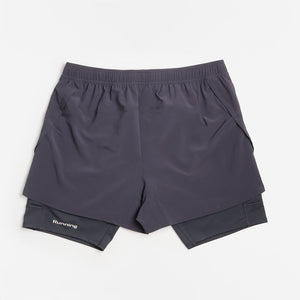 Acid Running 2-in-1 Shorts - Blue