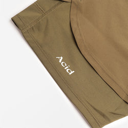 thumbnail Acid Running 2-in-1 Shorts, Dark Olive, Detail Shot 2