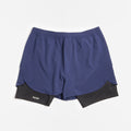 Acid Running 2-in-1 Shorts, Navy, Detail Shot 1