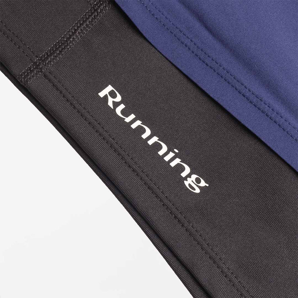 Acid Running 2-in-1 Shorts, Navy, Detail Shot 4