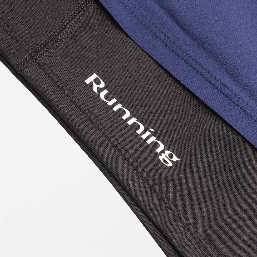 main Acid Running 2-in-1 Shorts, Navy, Detail Shot 4