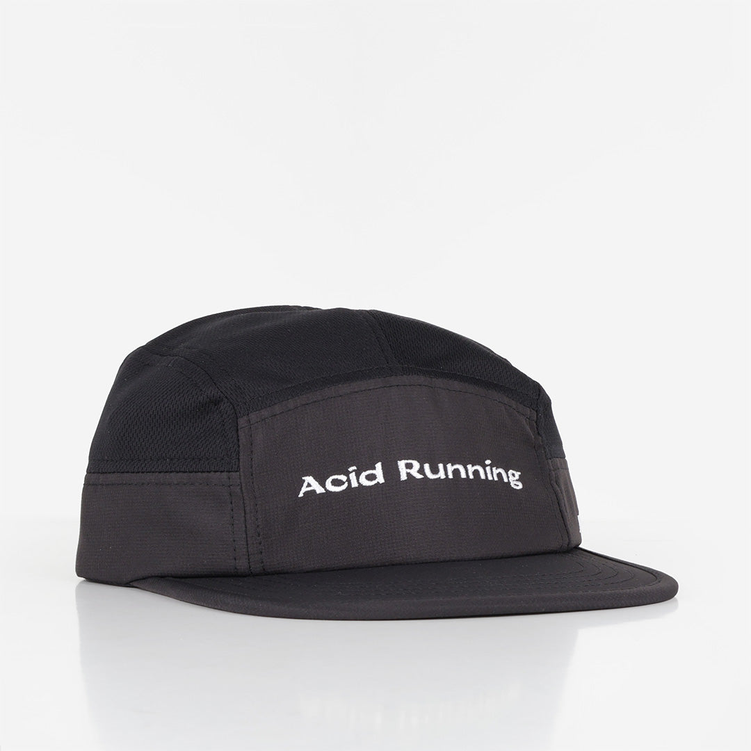 Acid Running x Fractel Cap, Black, Detail Shot 1