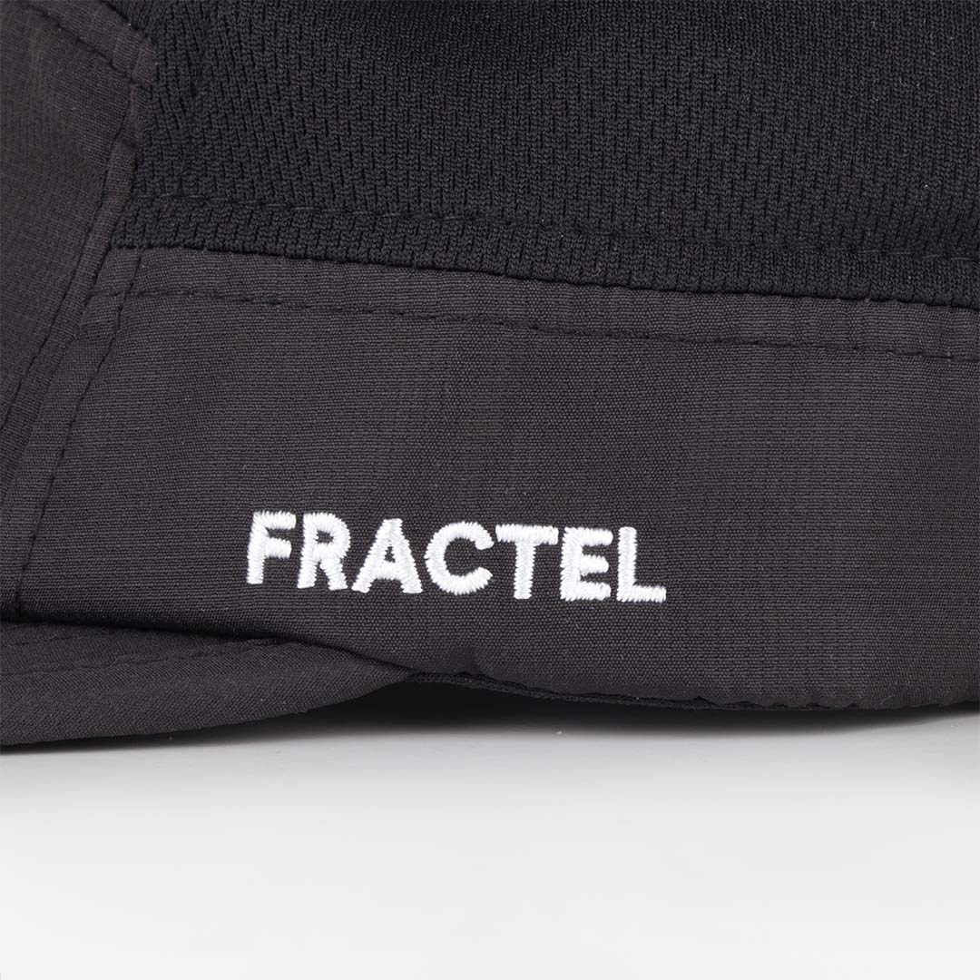 Acid Running x Fractel Cap, Black, Detail Shot 3