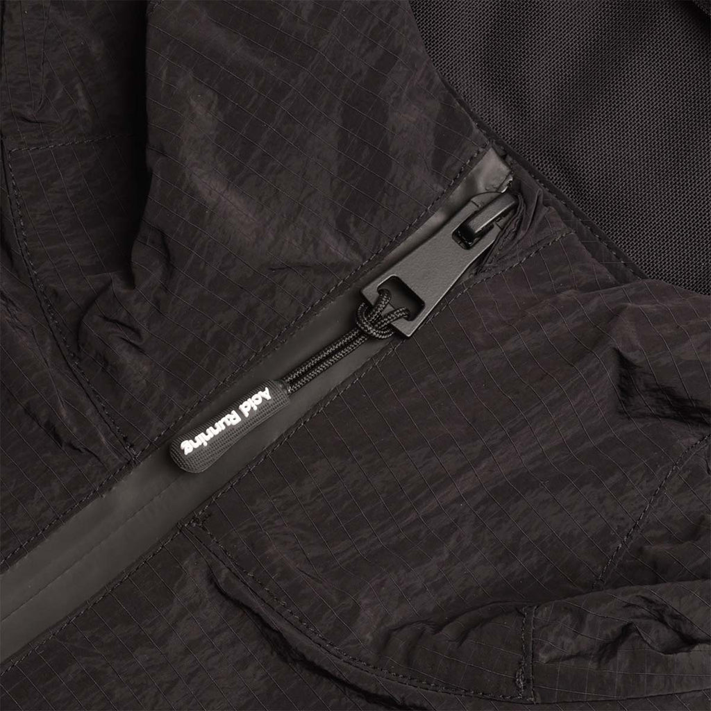 Acid Running Lightweight Running Jacket, Black, Detail Shot 3