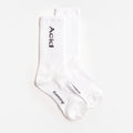 Acid Running Logo Socks, White, Detail Shot 1