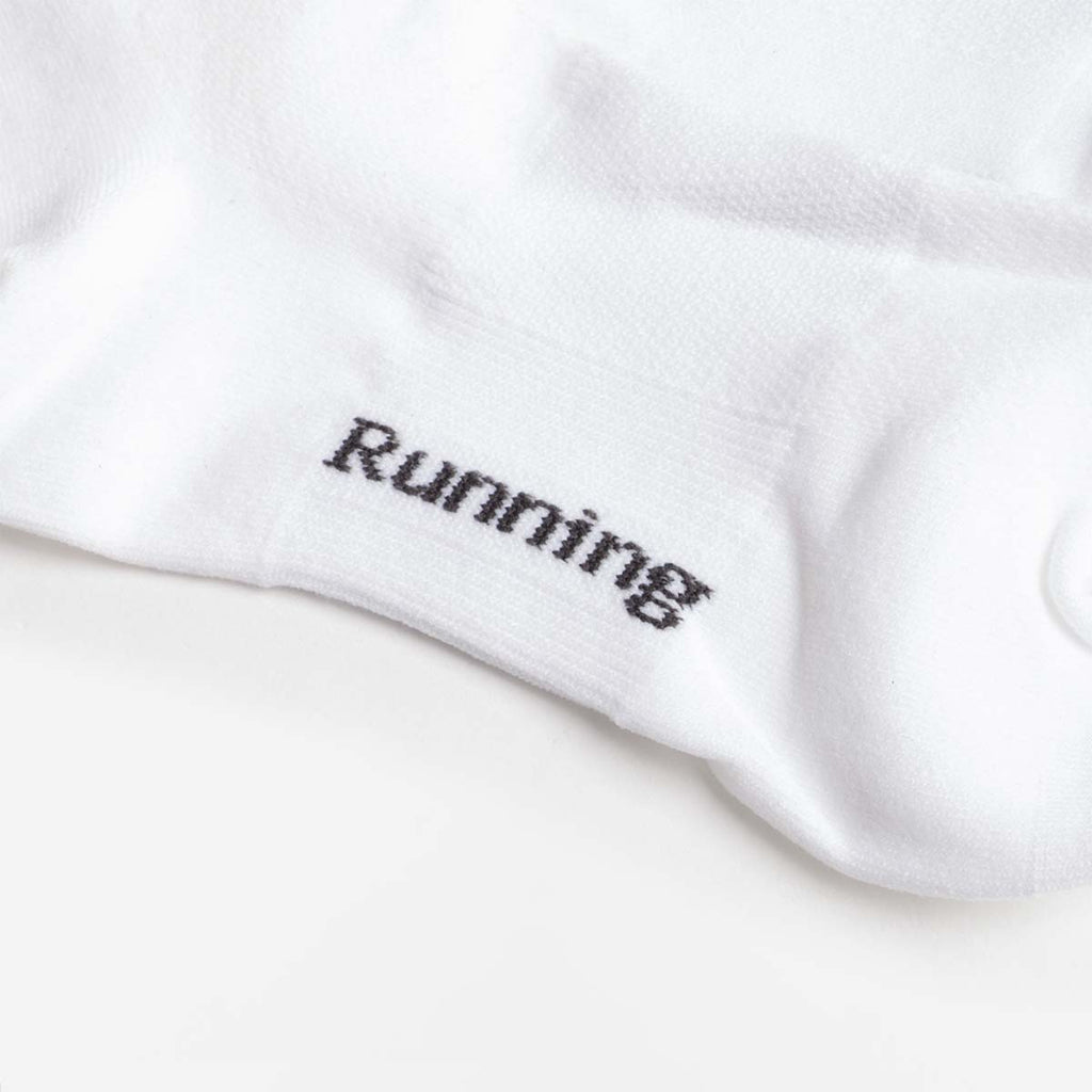 Acid Running Logo Socks, White, Detail Shot 4