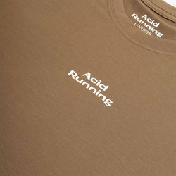 thumbnail Acid Running Logo T-Shirt, Dark Olive, Detail Shot 2