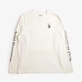 Acid Running Long Sleeve T-Shirt, Bone, Detail Shot 1