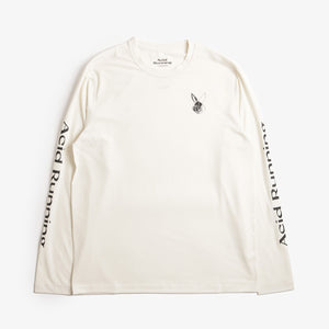 Acid Running Long Sleeve T-Shirt - Cream