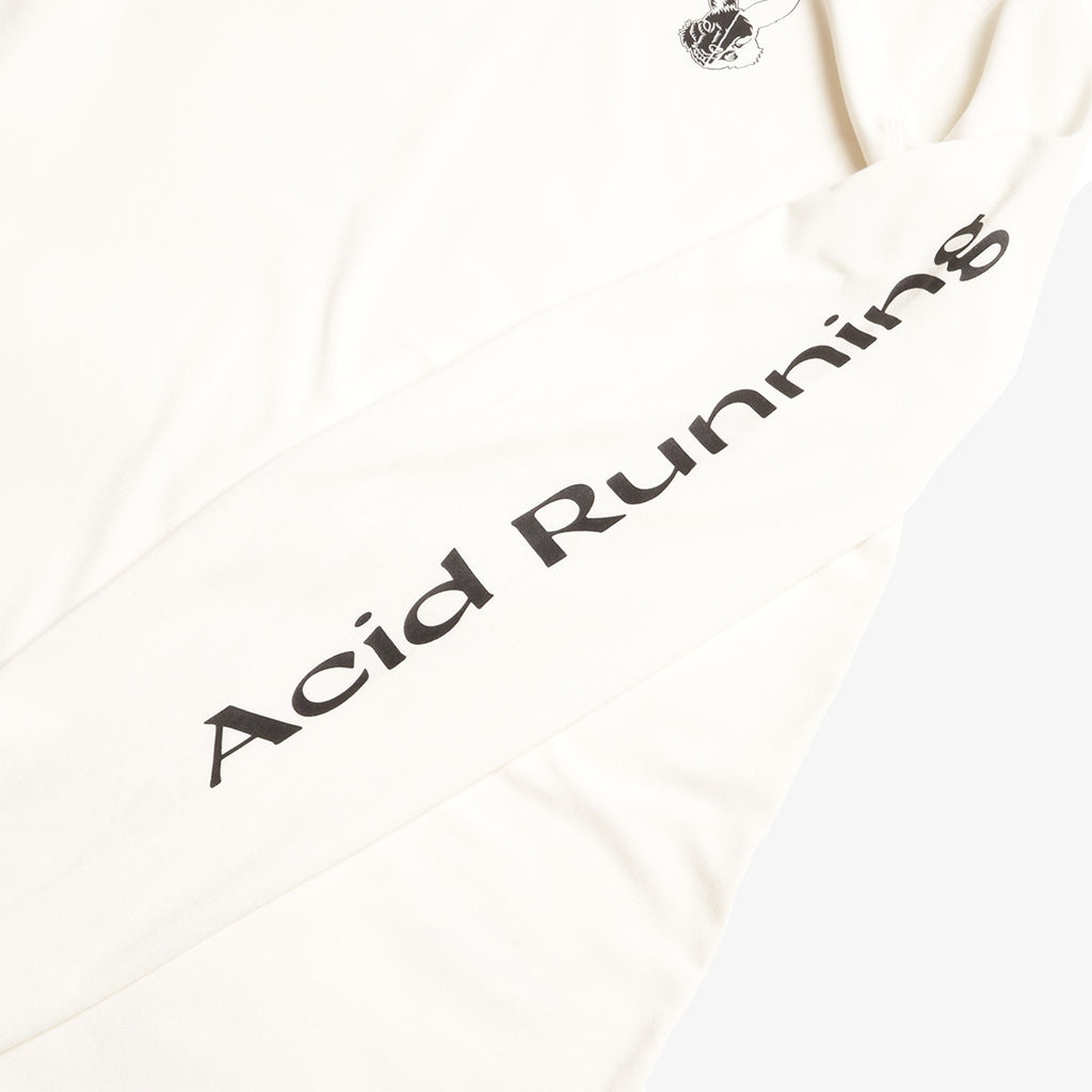 Acid Running Long Sleeve T-Shirt, Bone, Detail Shot 3
