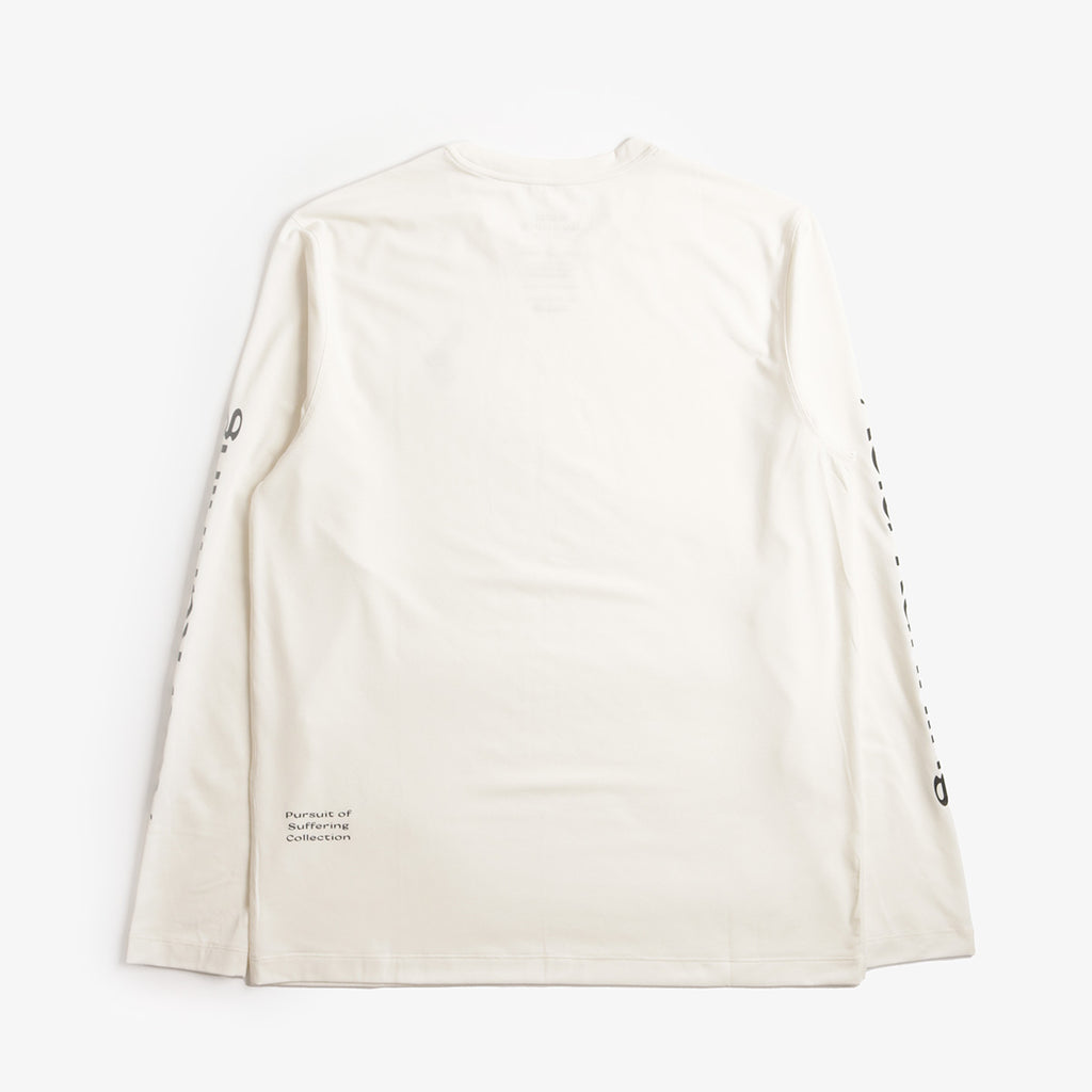 Acid Running Long Sleeve T-Shirt, Bone, Detail Shot 4