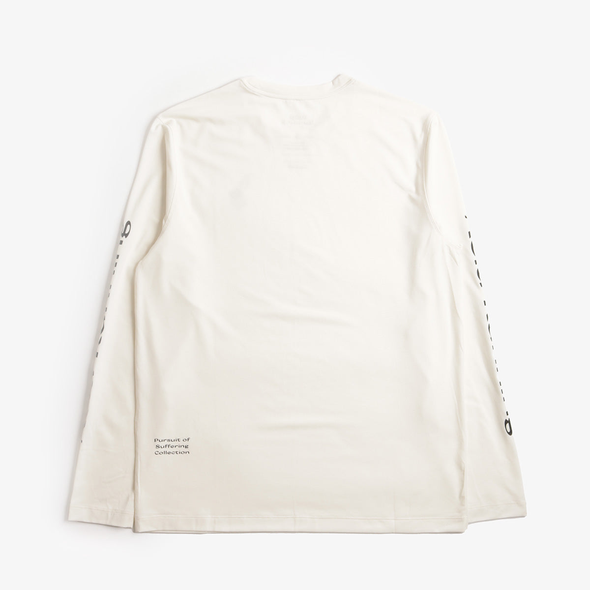 Acid Running Long Sleeve T-Shirt, Bone, Detail Shot 4