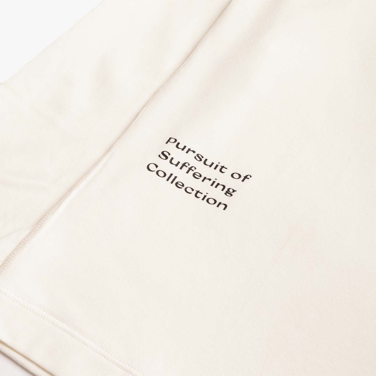 Acid Running Long Sleeve T-Shirt, Bone, Detail Shot 5